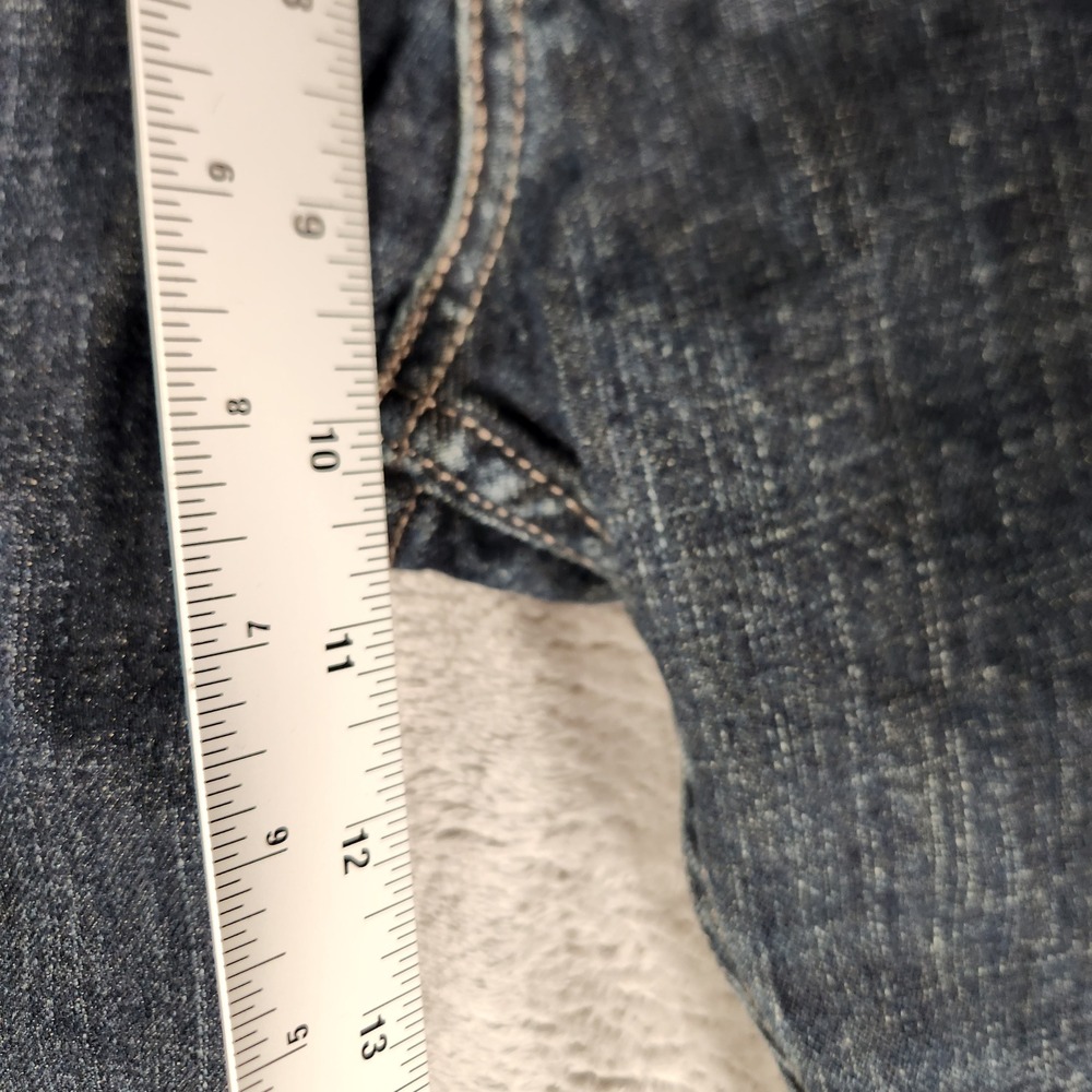 Levi's 511 Slim Fit Jeans Mens 36x32 Dark Blue Excellent Denim Pants 04511-4172 - Picture 3 of 13